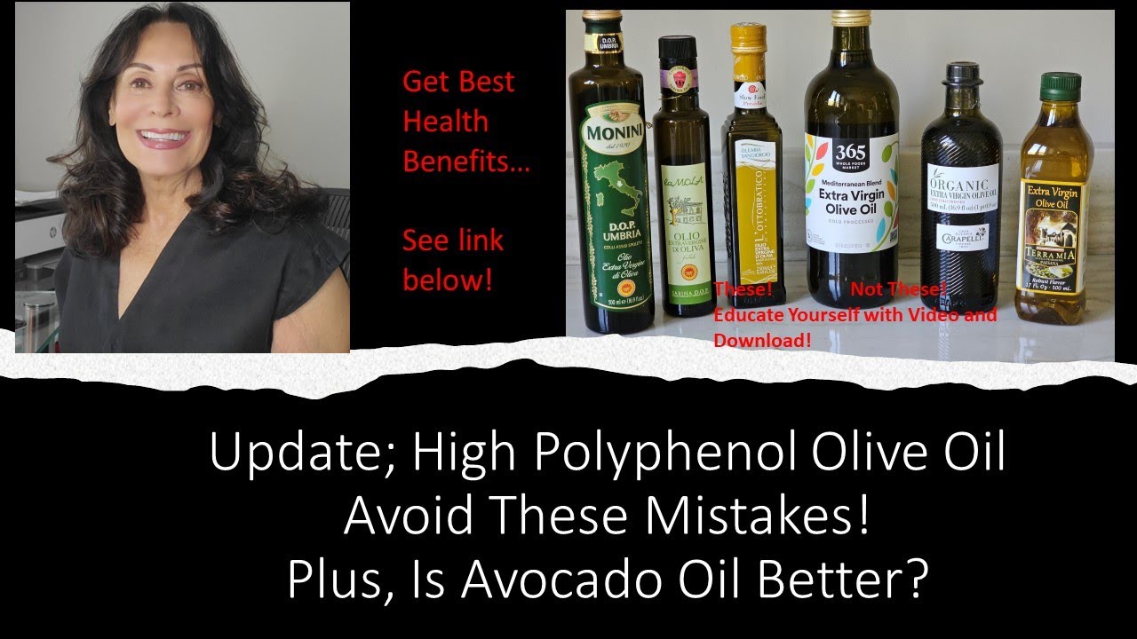 High Polyphenol Olive Oil - Avoid These Mistakes When Buying - Youtube