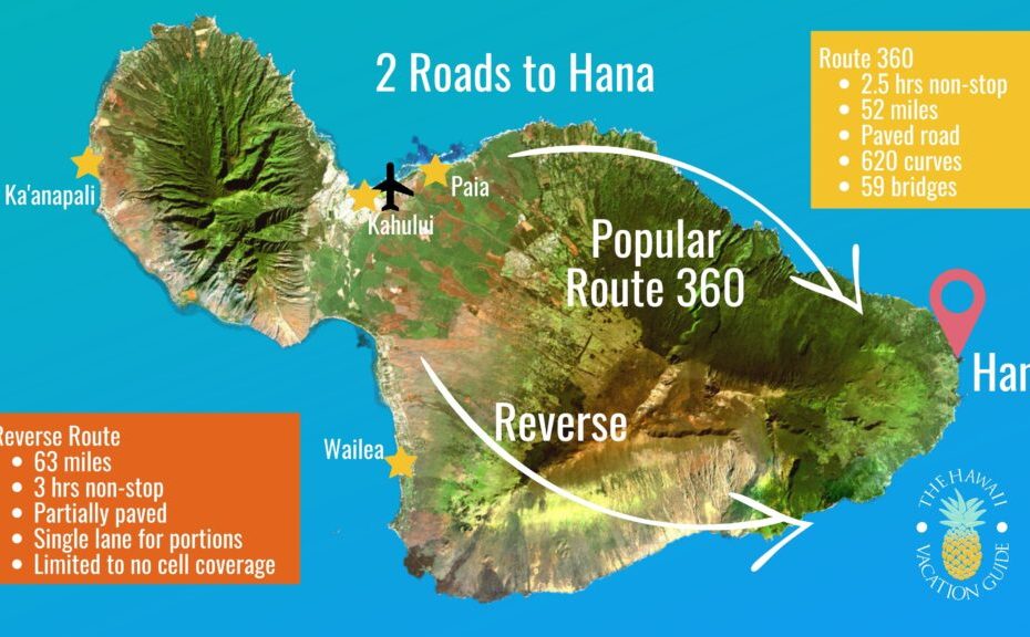 5 Routes For The Road To Hana: Choose Your Road To Hana Adventure - The  Hawaii Vacation Guide