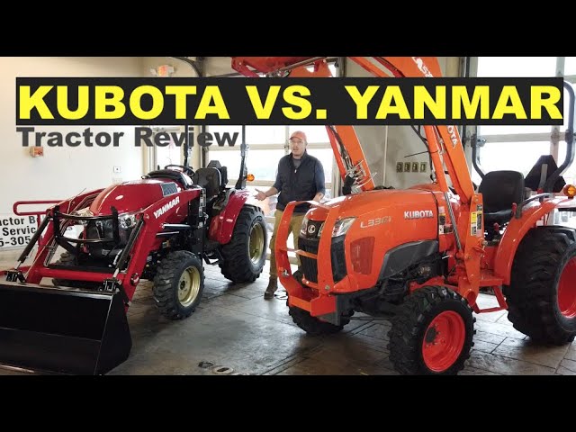 Kubota L3301 Vs. Yanmar Yt235 Tractor - [ In Depth Review ] - Youtube
