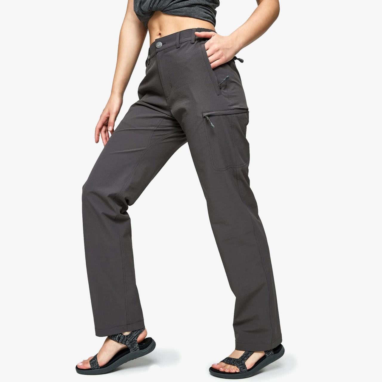 MIER Women Quick Dry Cargo Pants Tactical Hiking Pants Mier Women Quick Dry Cargo Pants Tactical Hiking Pants