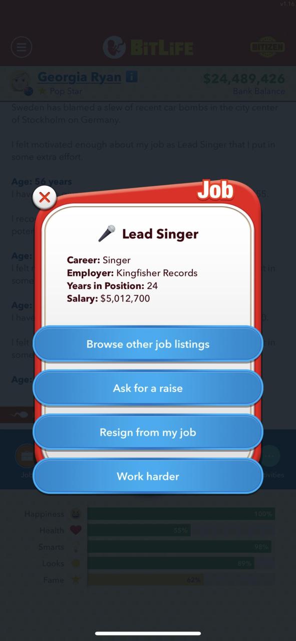 Is this the highest paying job??? : r/BitLifeApp Is This The Highest Paying Job??? : R/Bitlifeapp