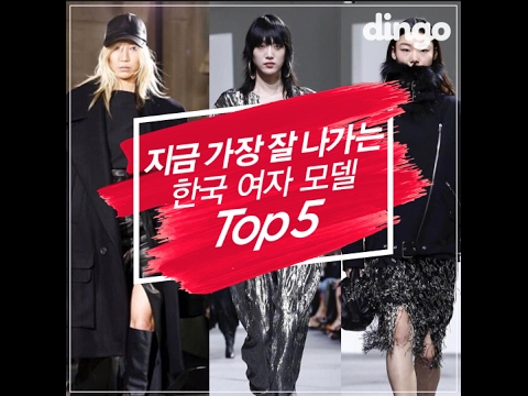 지금 가장 잘 나가는 한국 여자 모델 TOP5